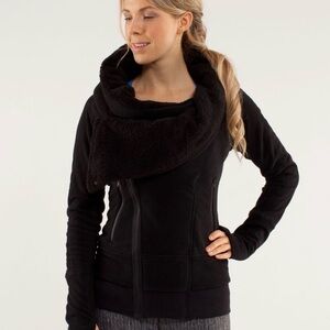 Lululemon Black Women’s Funnel Collar Sweater Jacket